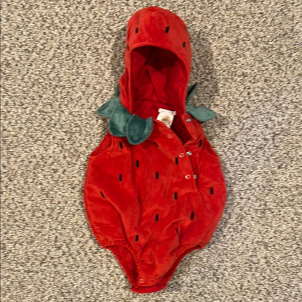 Pottery Barn Kids Strawberry Baby Halloween Costume